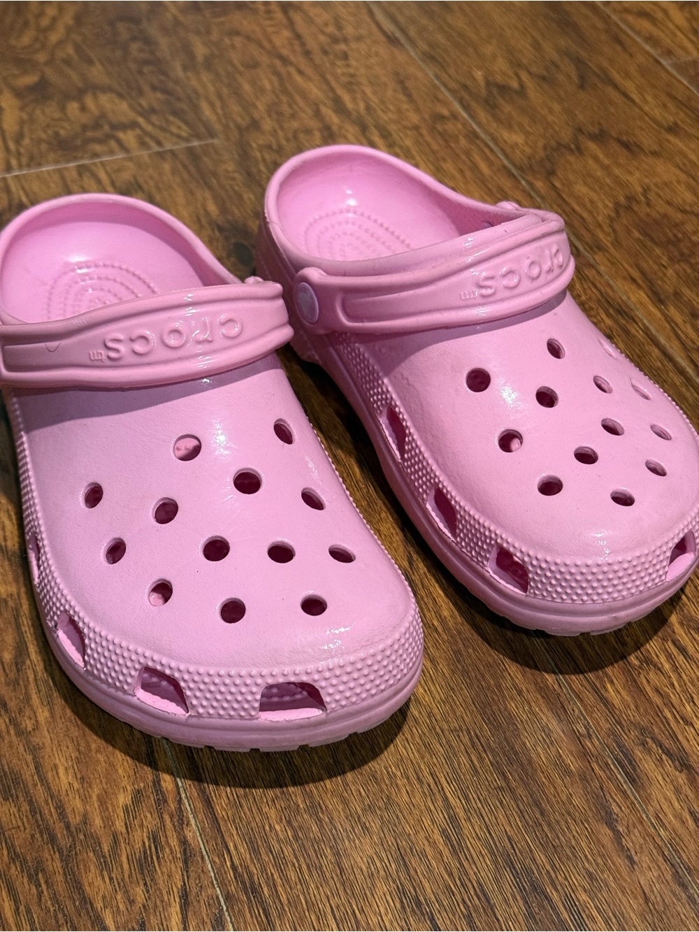 CROCS Kids' Pink Classic Clogs